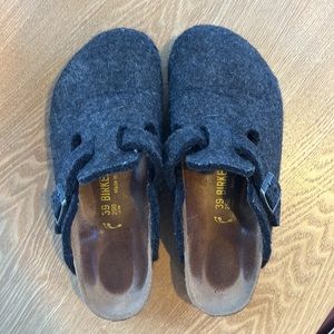 Birkenstock Boston Wool Felt Clogs